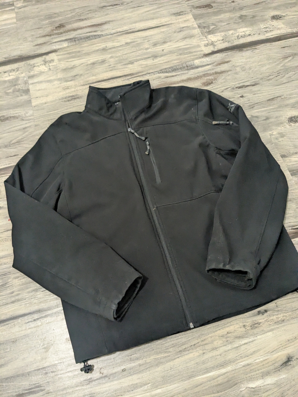 ZeroXposur Men's Black Lightweight Softshell Jacket